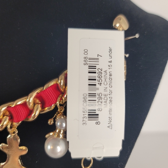Betsey Johnson Christmas Charm Bracelet - Picture 5 of 8